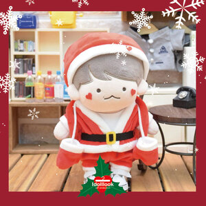 (크리스마스)아기산타set(20cm 아이돌인형옷)